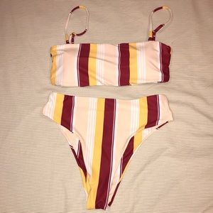 High waisted bikini